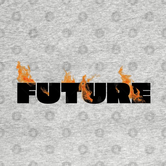 Burning Future (Black) by daparacami